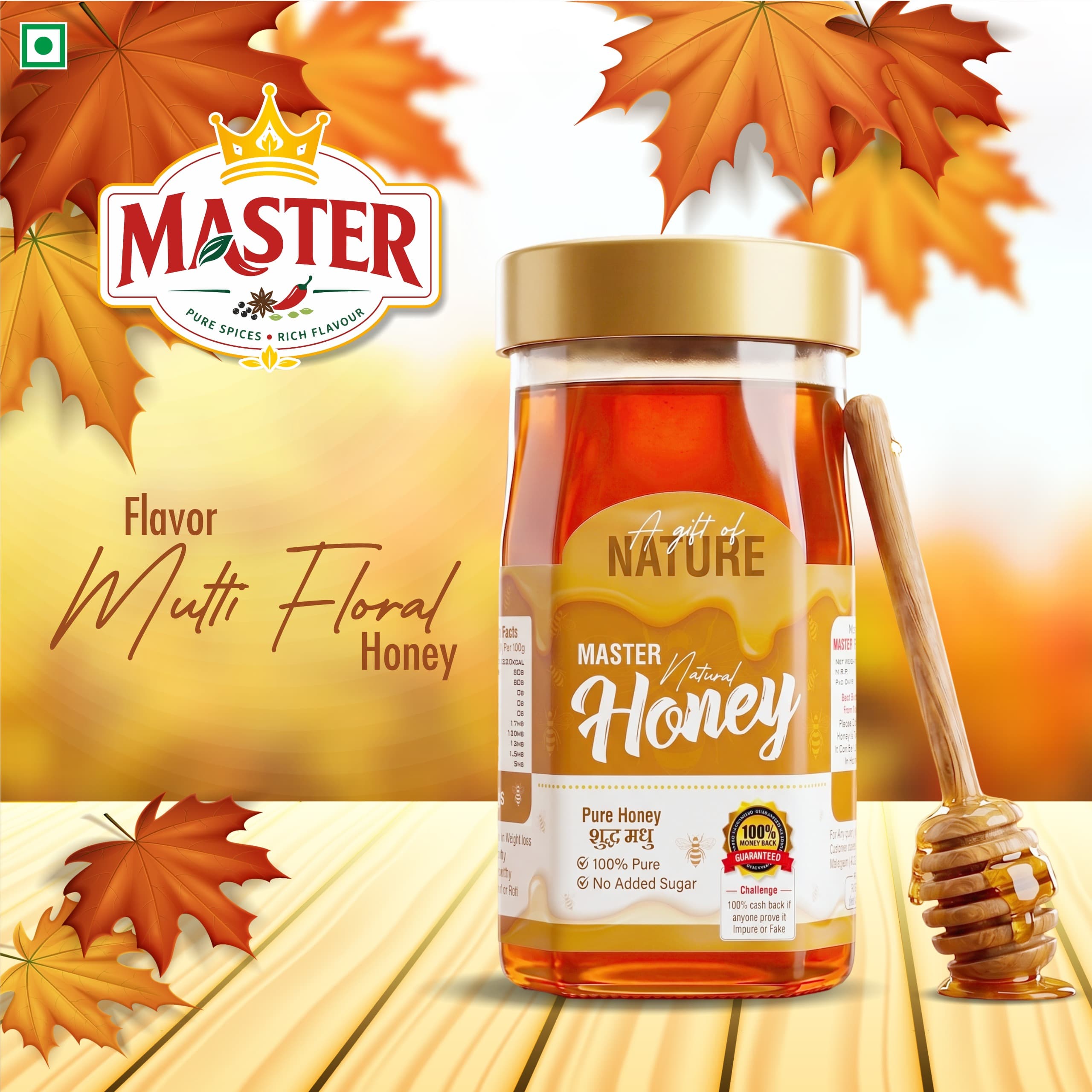 Multi Floral Honey flavour